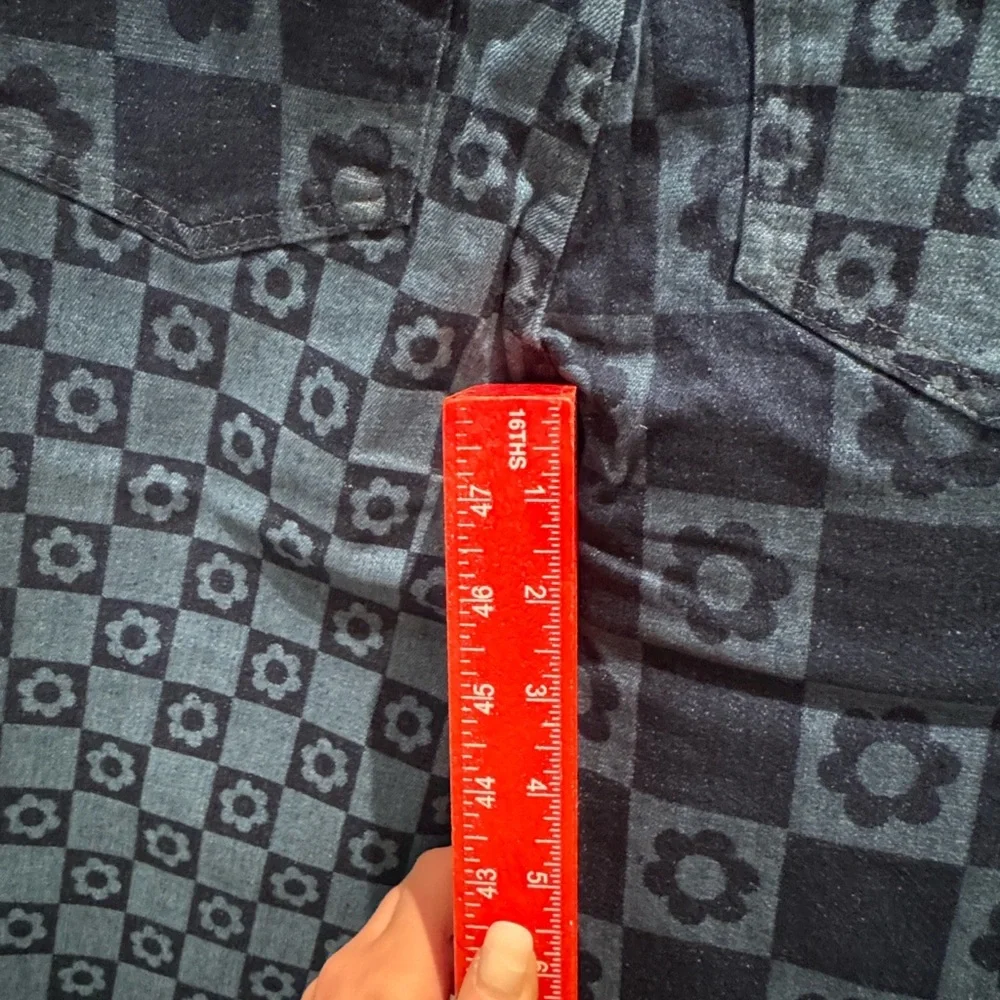 NWT- Jaded London Retro Print Flare Jeans W24 - Picture 8 of 11